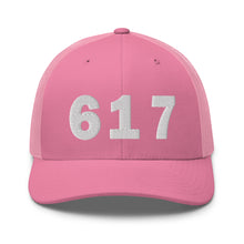 Load image into Gallery viewer, 617 Area Code Trucker Cap