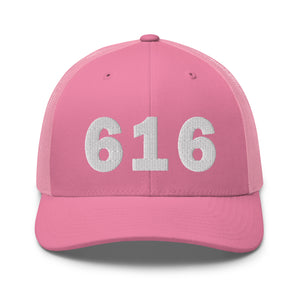 616 Area Code Trucker Cap