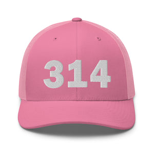 314 Area Code Trucker Cap