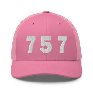 757 Area Code Trucker Cap