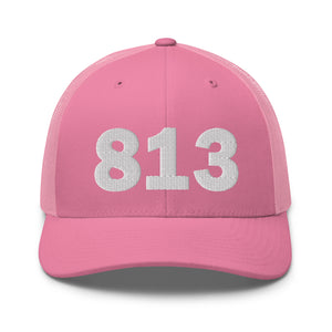 813 Area Code Trucker Cap