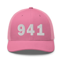 Load image into Gallery viewer, 941 Area Code Trucker Cap