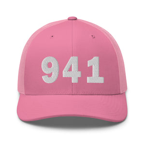 941 Area Code Trucker Cap