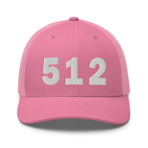 512 Area Code Trucker Cap