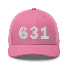 Load image into Gallery viewer, 631 Area Code Trucker Cap