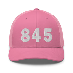 845 Area Code Trucker Cap