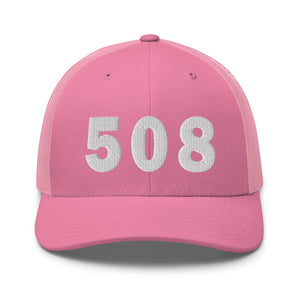 508 Area Code Trucker Cap