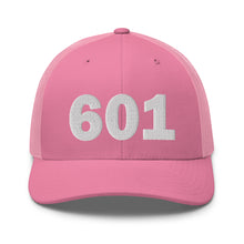 Load image into Gallery viewer, 601 Area Code Trucker Hat
