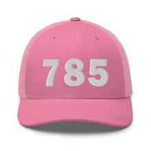 Load image into Gallery viewer, 785 Area Code Trucker Cap