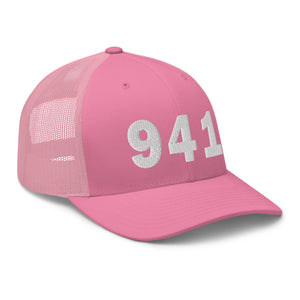 941 Area Code Trucker Cap