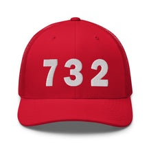 Load image into Gallery viewer, 732 Area Code Trucker Cap