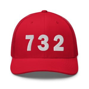 732 Area Code Trucker Cap