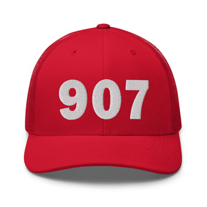 907 Area Code Trucker Cap