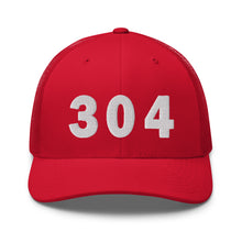 Load image into Gallery viewer, 304 Area Code Trucker Cap