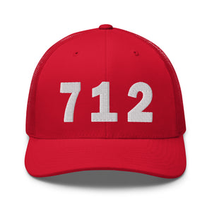 712 Area Code Trucker Cap