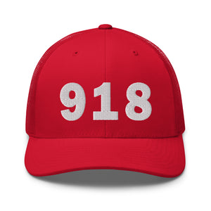 918 Area Code Trucker Cap