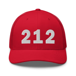 212 Area Code Trucker Cap