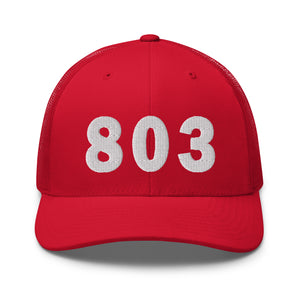 803 Area Code Trucker Cap