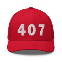 Load image into Gallery viewer, 407 Area Code Trucker Cap