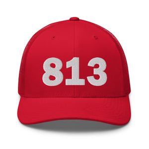 813 Area Code Trucker Cap