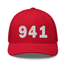 Load image into Gallery viewer, 941 Area Code Trucker Cap