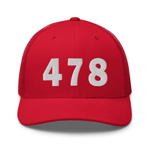 Load image into Gallery viewer, 478 Area Code Trucker Cap