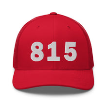 Load image into Gallery viewer, 815 Area Code Trucker Cap