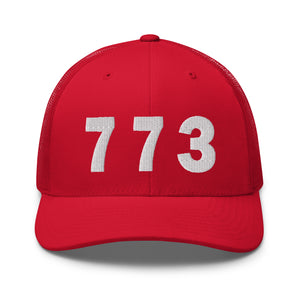 773 Area Code Trucker Cap