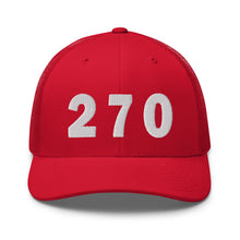 Load image into Gallery viewer, 270 Area Code Trucker Cap