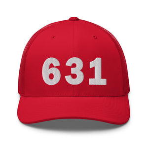 631 Area Code Trucker Cap