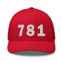 Load image into Gallery viewer, 781 Area Code Trucker Cap