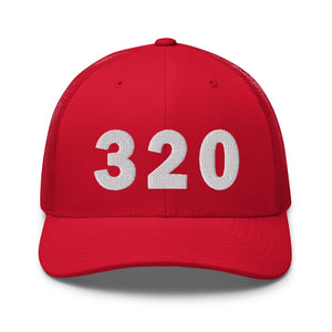 320 Area Code Trucker Cap