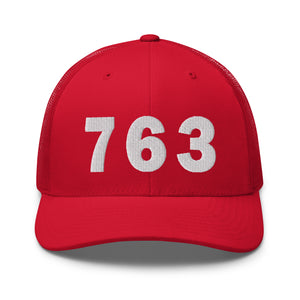 763 Area Code Trucker Cap