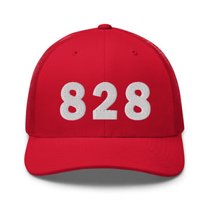 828 Area Code Trucker Cap