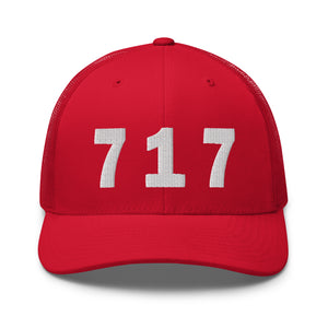 717 Area Code Trucker Cap