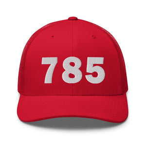 785 Area Code Trucker Cap