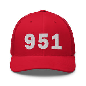 951 Area Code Trucker Cap