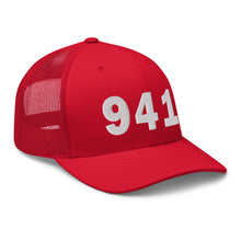 Load image into Gallery viewer, 941 Area Code Trucker Cap