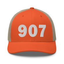 Load image into Gallery viewer, 907 Area Code Trucker Cap