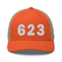 Load image into Gallery viewer, 623 Area Code Trucker Cap