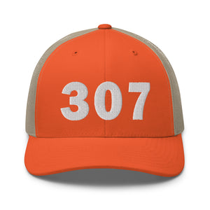 307 Area Code Trucker Cap