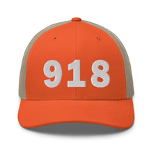 Load image into Gallery viewer, 918 Area Code Trucker Cap