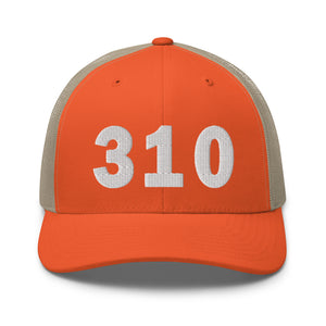 310 Area Code Trucker Cap