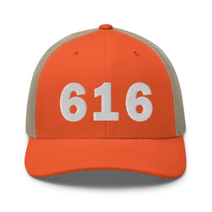 616 Area Code Trucker Cap