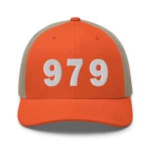 979 Area Code Trucker Cap