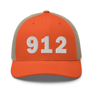912 Area Code Trucker Cap