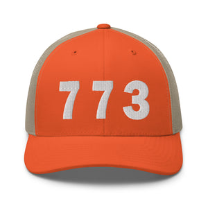 773 Area Code Trucker Cap