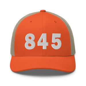 845 Area Code Trucker Cap