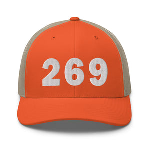 269 Area Code Trucker Cap