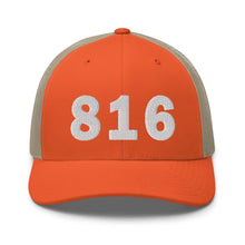 Load image into Gallery viewer, 816 Area Code Trucker Cap